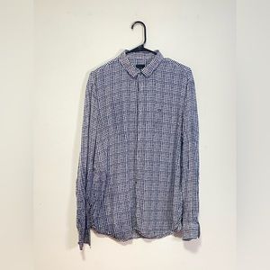 Armani exchange long sleeve pentagram shirt
